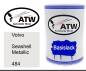 Preview: Volvo, Seashell Metallic, 484: 500ml Lackdose, von ATW Autoteile West.